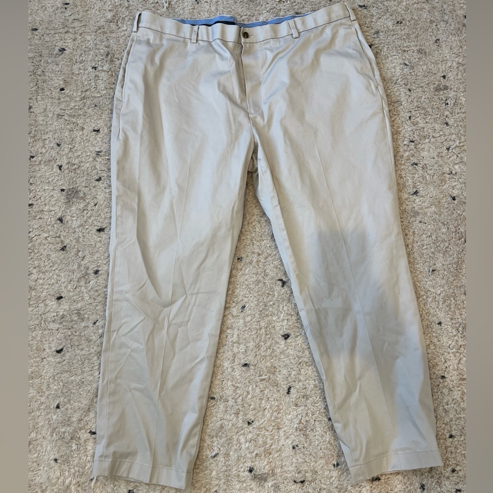 Brooks Brothers Light Weight Advantage Chino Hudson Pant Men W44/L30Beige Casual